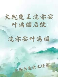 大乾楚王沈亦安葉漓煙后續(xù)